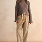 Round Neck Sweater Knitted Top