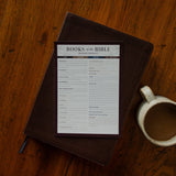 Books of the Bible Reading Checklist