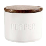 Face to Face Ceramic Salt + Pepper Set: Material