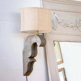 Corbel Lamp Antique Grey