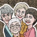 Golden Girls Sticker | Waterproof Vinyl Decal