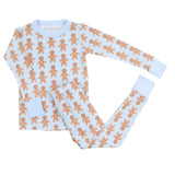 Gingerbread Kisses Infant/Toddler Long Pajamas