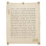 "Anyway" Canvas Wall Hanging Tarp