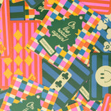 Waterproof Playing Cards, Colorful Plaid