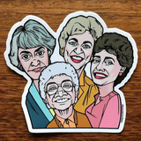 Golden Girls Sticker | Waterproof Vinyl Decal