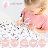 Cutie Mats 30 Pk: Tracers Letters/Numbers/Shapes