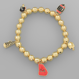 UGA Charm Bracelet