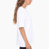 Organic Cotton Boyfriend Tee | White