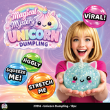 Unicorn Mystery Dumpling Squishy Toy
