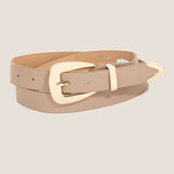 Smooth Vegan Leather Belt
