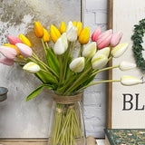 Long Stem Real Touch Tulip Bud Bouquet