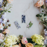 Lavender Magnetic Bookmark Set