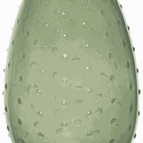 Green Hobnail Vase