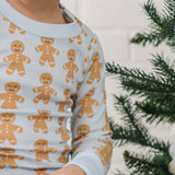 Gingerbread Kisses Infant/Toddler Long Pajamas