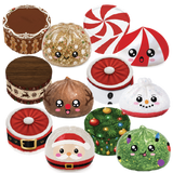 Fun Doh Christmas Dumpling Squishy Toy