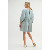 Crinkle Knit Romper