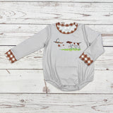 Baby Boy Dog Hunting Bubble