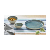 Montauk Salad Plate Blue Porcelain Summer