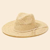 Braided Rope Band Straw Hat
