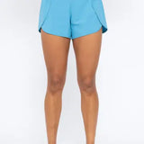 Highwaist Athleisure Split Shorts | Assorted Colors