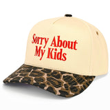 Sorry about my kids Two Tone Trucker Hat