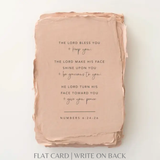 Lord Bless You & Keep You Greeting Card