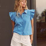 All-Day Comfort Stretchy Cotton Shorts: Off White