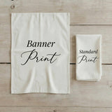 Newnan Script Tea Towel