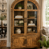 Dalton Arch Four Panel Cabinet