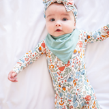 Bamboo 2-Way Convertible Zip Romper | Fall Floral