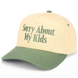 Sorry about my kids Two Tone Trucker Hat