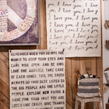 Remember When Hand Painted Wall Hanging