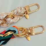 Braided Scarf Chain Phone Lanyard: Equestrian