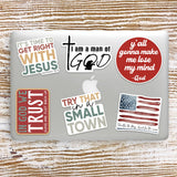 It's Time To Get Right With Jesus Sticker