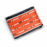 Saddle Stripe Silky Jumbo Twilly Scarf