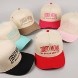 Tired Moms EST Social Club 24/7 Embroidery Hat
