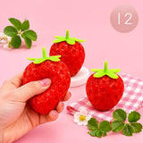 Strawberry Squeeze Squishy Stress Relief Toy