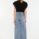 90's Cropped Wide Leg Youth Jeans