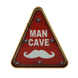LED Lighted "Man Cave" Metal Wall Decor