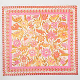 Assorted Flower Print Square Bandana Scarf: Multiple Colors