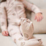 Bamboo 2-Way Convertible Zip Romper - Teddy