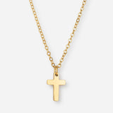 Gold Cross Necklace