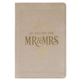 Gift Book 101 Prayers for Mr. & Mrs. Faux Leather