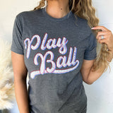 Play Ball Offset T-shirt