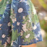 Ribbon Tie Summer Floral Printed Top