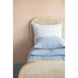 Woven Cotton Jacquard Bed Cover with 2 Standard Shams, Queen, Set of 3