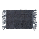 Woven Jute and Cotton Placemat with Fringe | Multiple Colors
