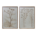 Neutral Flowers Wall Decor Framed Art