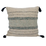 Square Cotton & Linen Blend Pillow