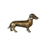 Cast Aluminum Dachshund Figurine